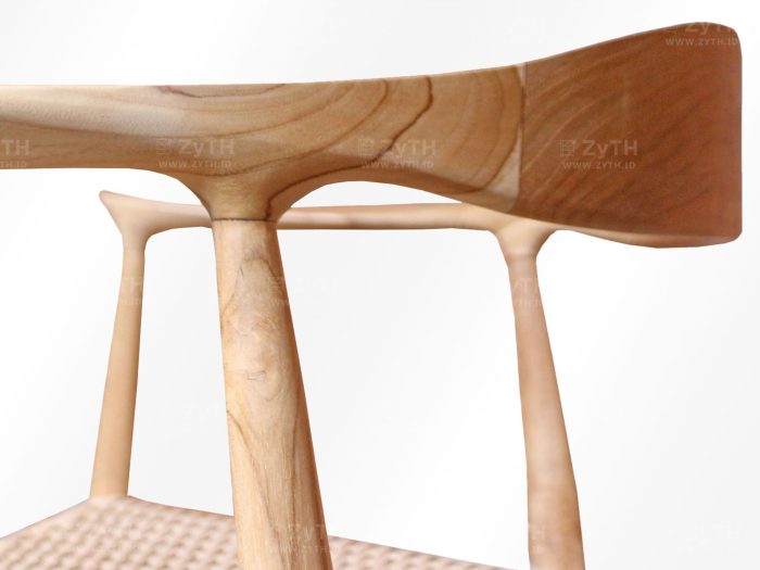 Kopenhagen Arm Chair Teak Wood Retro