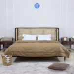 Jual set kamar tidur nirmala kayu jati minimalis modern